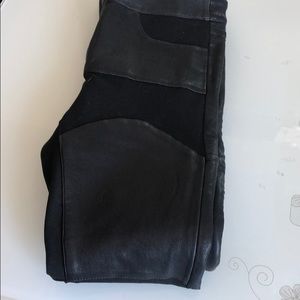 All Saints Leather Pants